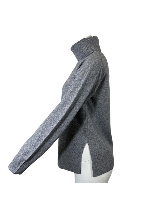 WOMEN'S GREY TURTLENECK ESSENTIEL STUDIO | LMDA002GRIGIO